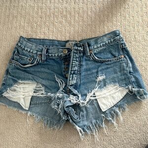Free People Jean Shorts - We The Free - Size 26